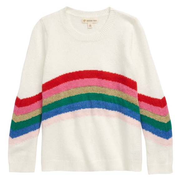 Tucker + Tate Other - Tucker + Tate Rainbow Stripe Sweater Size 4